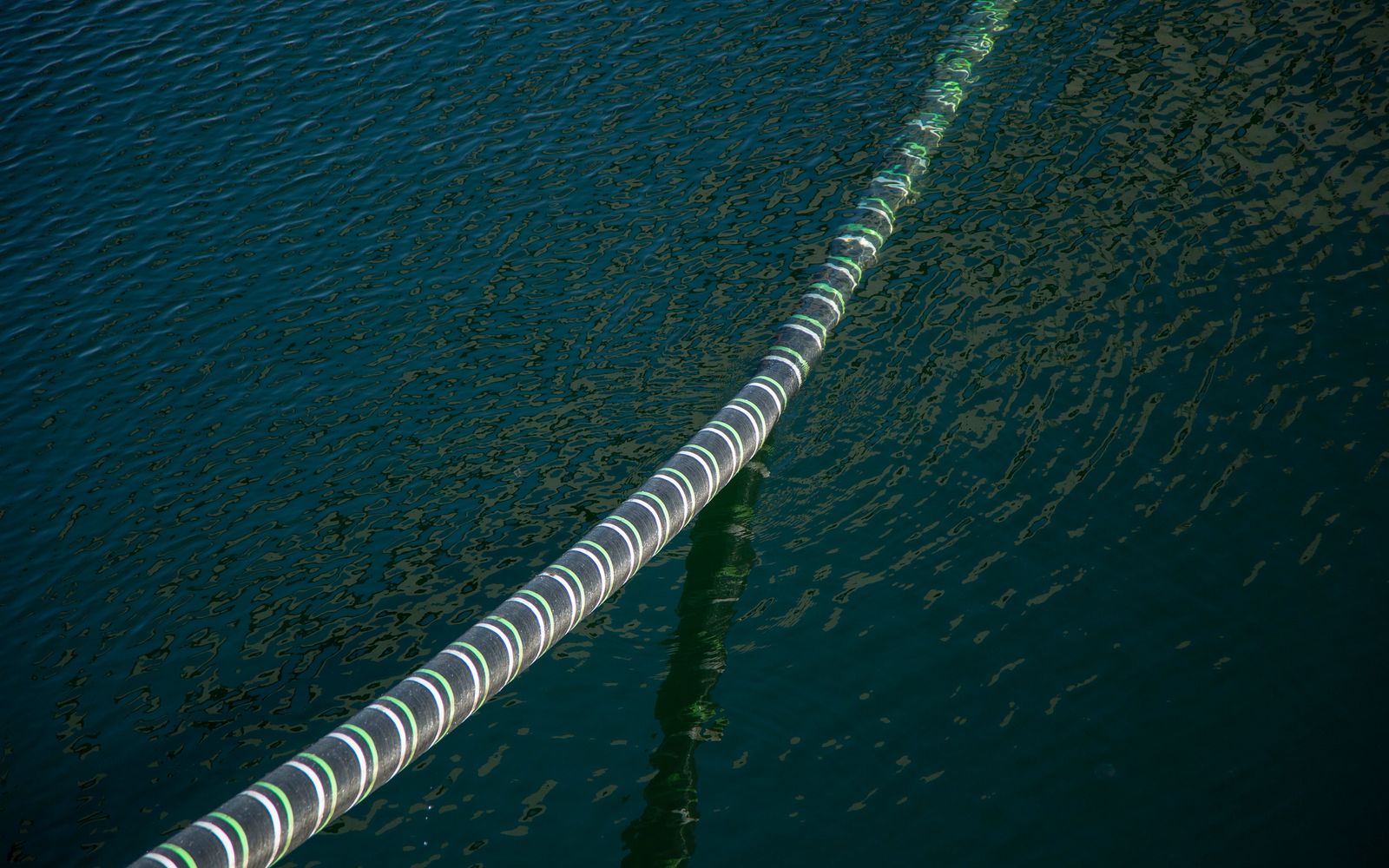 Offshore cable in ocean water